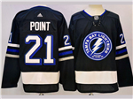 Tampa Bay Lightning #21 Brayden Point 2023-24 Alternate Black Jersey