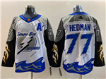 Tampa Bay Lightning #77 Victor Hedman White Reverse Retro 2.0 Jersey