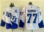 Tampa Bay Lightning #77 Victor Hedman White 2022 Stadium Series Jersey