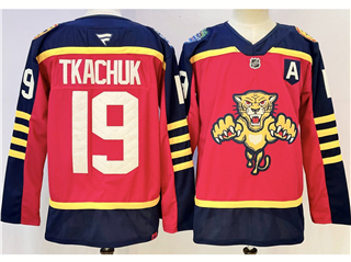 Florida Panthers #19 Matthew Tkachuk Red 2025-26 Winter Classic Jersey
