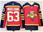 Florida Panthers #63 Brad Marchand Red 2025-26 Winter Classic Jersey