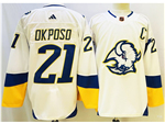 Buffalo Sabres #21 Kyle Okposo White Reverse Retro 2.0 Team Jersey