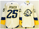 Buffalo Sabres #25 Owen Power White Reverse Retro 2.0 Team Jersey