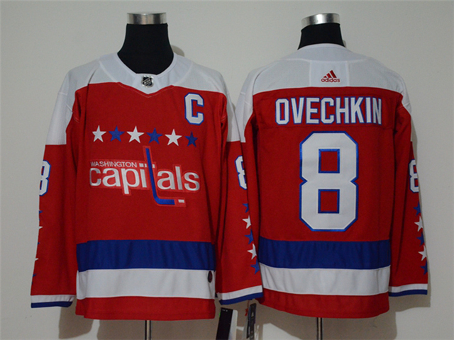 Alexander Ovechkin Red Alternate Jersey