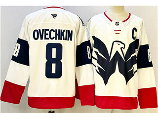 Washington Capitals #8 Alexander Ovechkin 2023 Stadium Series Jersey