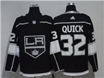 Los Angeles Kings #32 Jonathan Quick Home Black Jersey