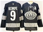Los Angeles Kings #9 Adrian Kempe 2025-26 Alternate Black Jersey