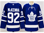 Toronto Maple Leafs #92 Gavin McKenna Blue Jersey