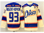 Edmonton Oilers #93 Ryan Nugent-Hopkins 2025-26 Third Cream Jersey