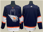 Edmonton Oilers Navy Reverse Retro 2.0 Team Jersey