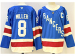 New York Rangers #8 J.T. Miller 2025-26 Centennial Light Blue Jersey