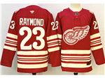 Detroit Red Wings #23 Lucas Raymond 2025-26 Home Red Jersey
