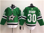 Dallas Stars #30 Ben Bishop Home Green Jersey