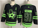 Dallas Stars #91 Tyler Seguin Black 2020/21 Reverse Retro Jersey