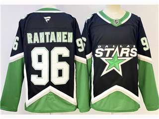 Dallas Stars #96 Mikko Rantanen Altenate Black Jersey