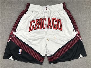 Chicago Bulls "Chicago" White City Edition Basketball Shorts