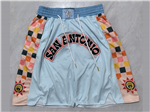 San Antonio Spurs "San Antonio" Light Blue City Edition Basketball Shorts