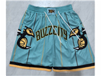 Charlotte Hornets "Buzz City" Teal City Edition Basketball Shorts