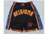 Oklahoma City Thunder "Oklahoma" Black City Edition Basketball Shorts