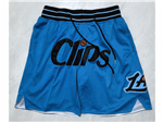 Los Angeles Clippers "Clips" Blue City Edition Basketball Shorts