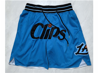 Los Angeles Clippers "Clips" Blue City Edition Basketball Shorts