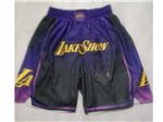 Los Angeles Lakers "LakeShow" Purple City Edition Basketball Shorts