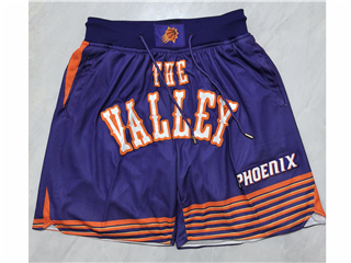 Phoenix Suns "The Valley" Purple City Edition Basketball Shorts