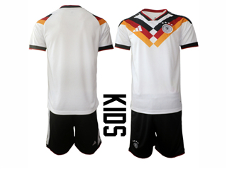 Germany 2026 Youth Home White Soccer Jersey