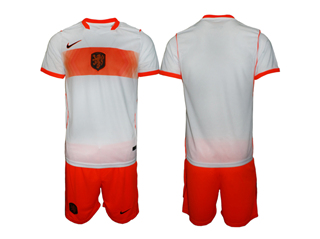 Netherlands 2026 Away White Soccer Jersey