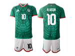 Mexico 2026 Home Green Soccer Jersey with #10 A.Vega Printing