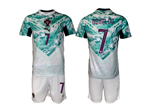 Portugal 2026 Away White Soccer Jersey with #7 Ronaldo Printing