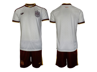 Spain 2026 Away White Soccer Jersey