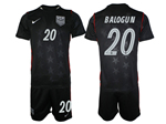 USA 2026 Away Navy Soccer Jersey with #20 Balogun Printing