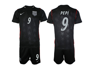 USA 2026 Away Navy Soccer Jersey with #9 Pepi Printing