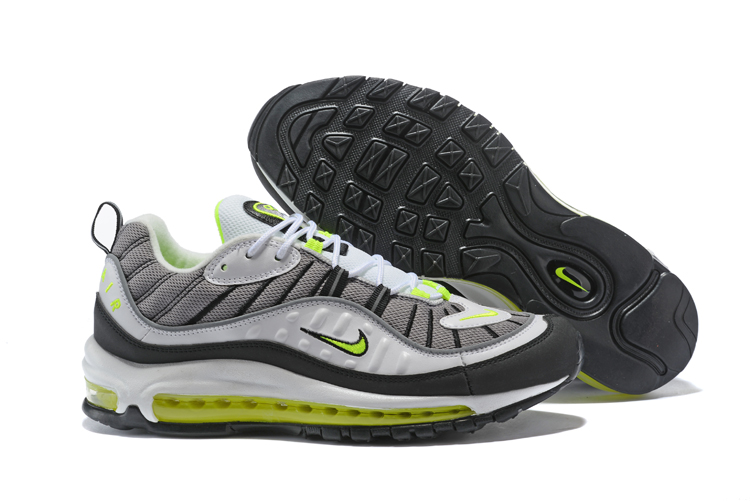 air max 98 white and green
